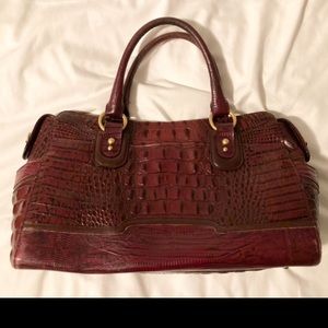 Brahmin vintage leather shoulder bag